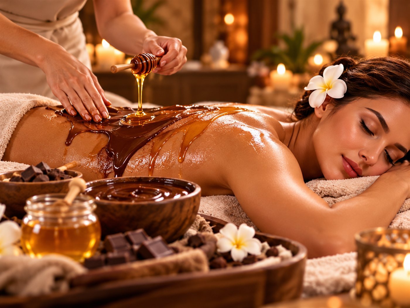 Ballı ve Çikolatalı Masaj - GamzelimSpa Antalya merkez